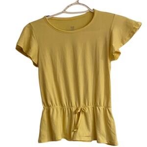 Sweet Butterfly Sz S 6/7 Yellow Dress Soft Child’s